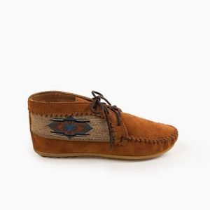 Minnetonka El Paso moccasin ankle booties
